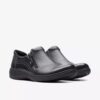 Carleigh Ray slip-ons i sort læder til kvinder Carleigh Ray slip-ons i sort læder til kvinder