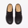 Carleigh Viola sort nubuck-træsko & mules til kvinder