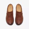 Carleigh Viola træsko & mules i britisk tan-farvet nubuck til kvinder Carleigh Viola træsko & mules i britisk tan-farvet nubuck til kvinder