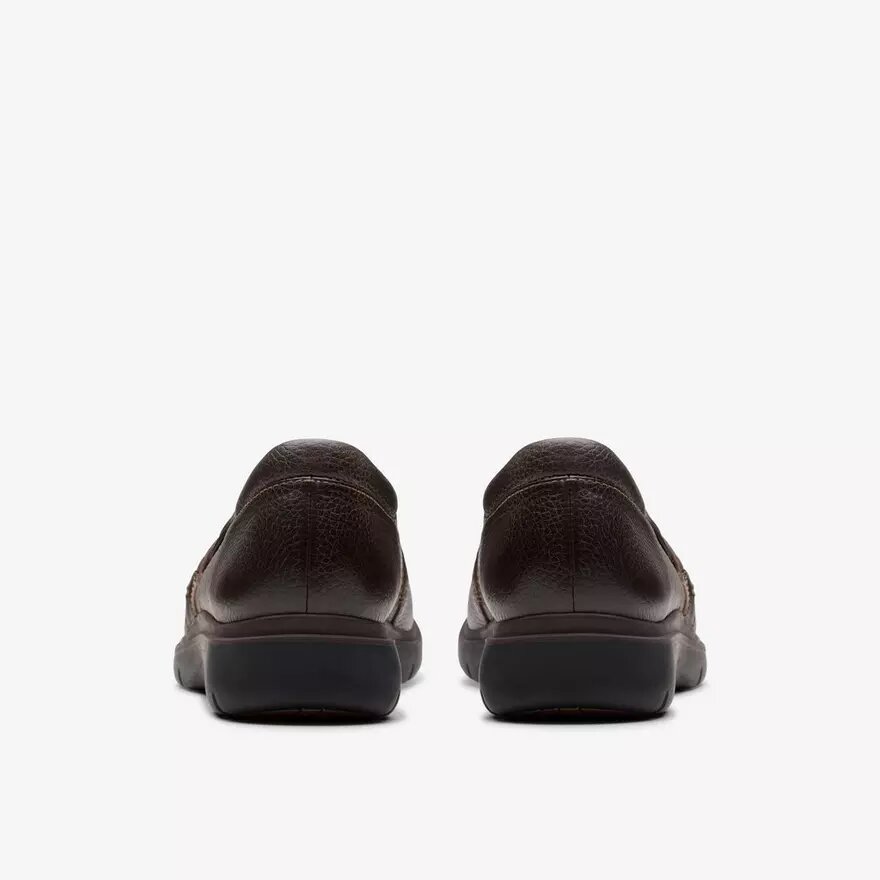Certina Ease mørkebrune læderslip-ons til kvinder Certina Ease mørkebrune læderslip-ons til kvinder