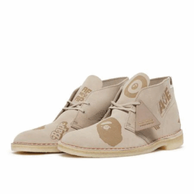 Clarks x A Bathing Ape Desert støvler “Grey Embossed” 26149860 Clarks x A Bathing Ape Desert støvler “Grey Embossed” 26149860