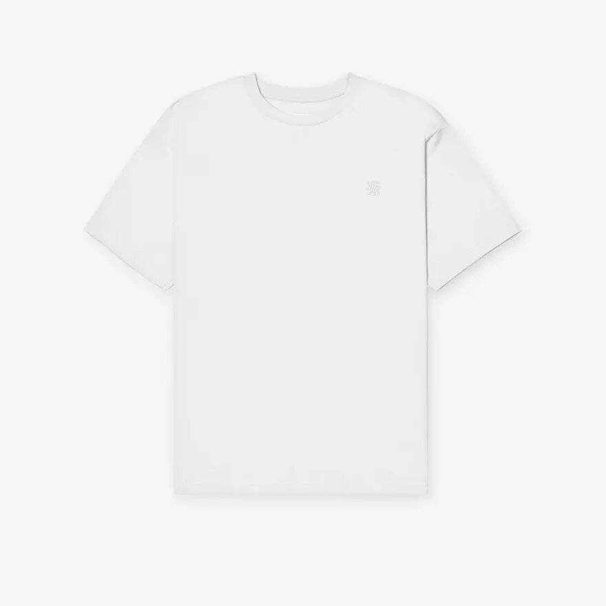 Cloudsteppers Core Tee hvid Cloudsteppers Core Tee hvid