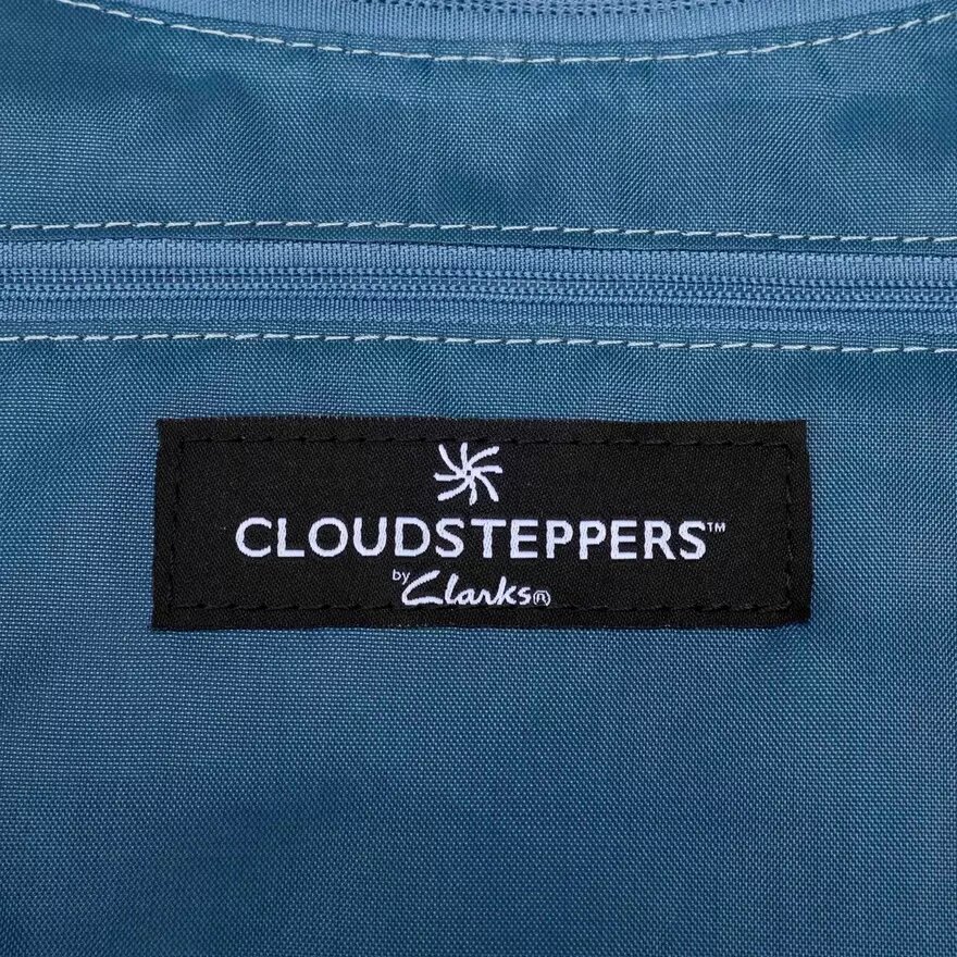 Cloudsteppers-skuldertaske til kvinder, blå Cloudsteppers-skuldertaske til kvinder, blå