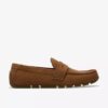 Corsley Bar Cola-loafers i ruskind til herre Corsley Bar Cola-loafers i ruskind til herre