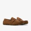 Corsley Bar Cola-loafers i ruskind til herre Corsley Bar Cola-loafers i ruskind til herre