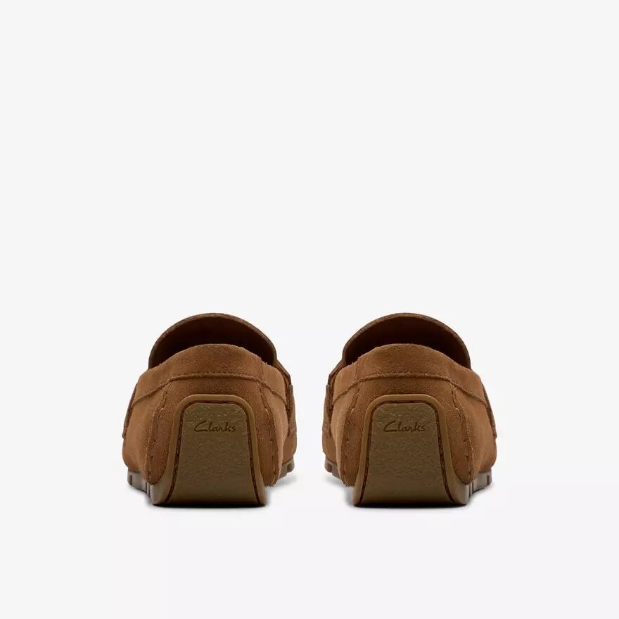 Corsley Bar Cola-loafers i ruskind til herre Corsley Bar Cola-loafers i ruskind til herre