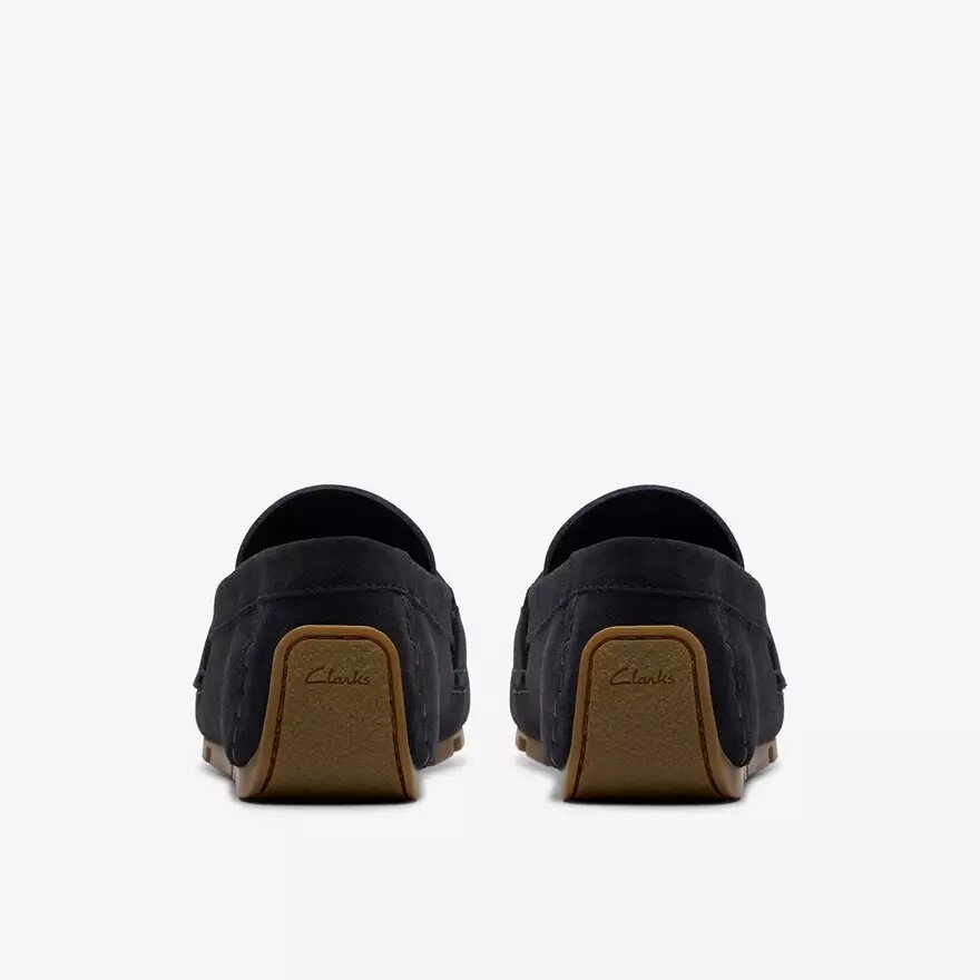 Corsley Bar navyfarvede ruskinds Loafers til herre Corsley Bar navyfarvede ruskinds Loafers til herre