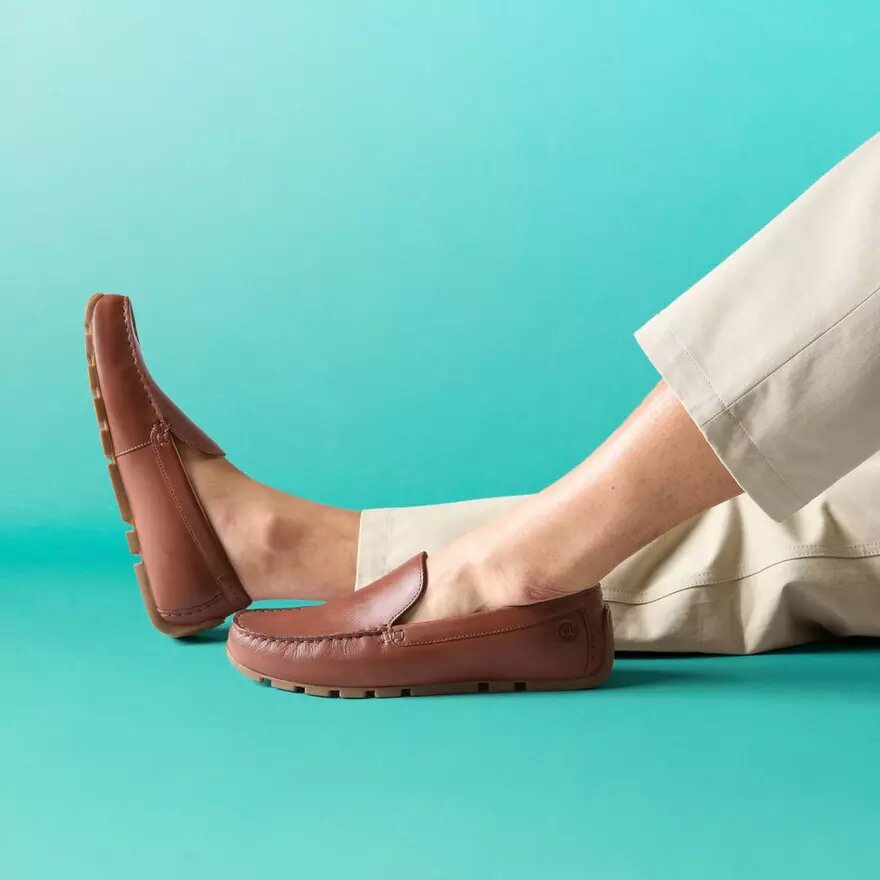 Corsley Plain loafers i lysebrunt læder til mænd Corsley Plain loafers i lysebrunt læder til mænd
