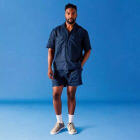 Courtlite2 Run grå nubuck-Sneakers til mænd | clarks