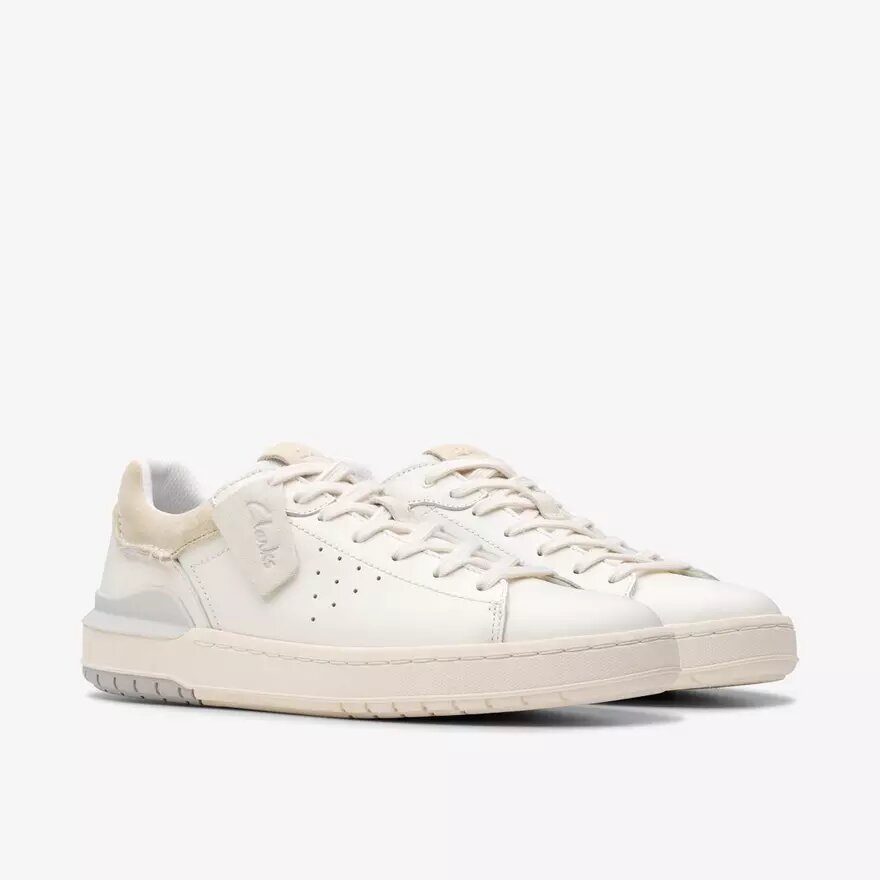 Courtlite2 Run sneakers i hvidt læder til mænd Courtlite2 Run sneakers i hvidt læder til mænd