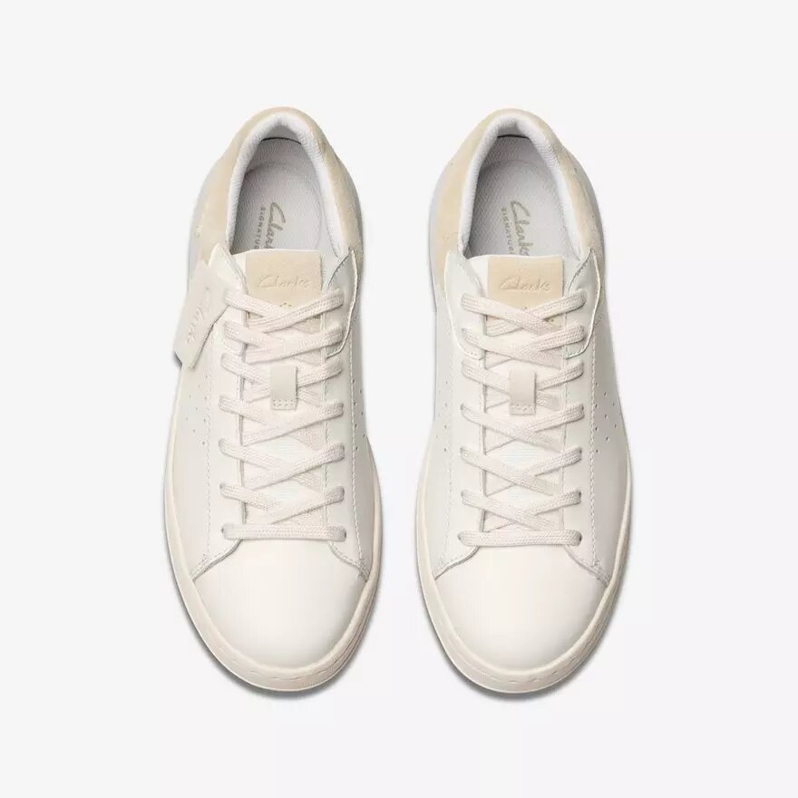 Courtlite2 Run sneakers i hvidt læder til mænd Courtlite2 Run sneakers i hvidt læder til mænd
