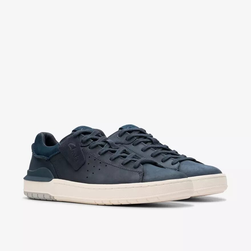 Courtlite2 Run sneakers til mænd i navy nubuck Courtlite2 Run sneakers til mænd i navy nubuck