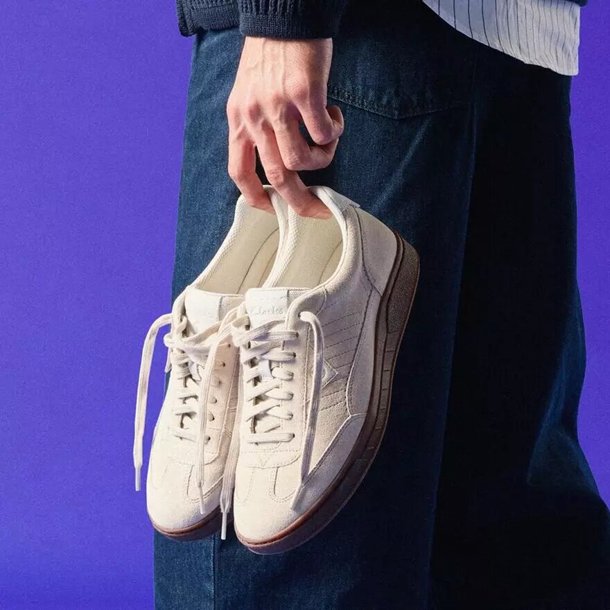 Craft Rally Ace sneakers til mænd i offwhite ruskind Craft Rally Ace sneakers til mænd i offwhite ruskind