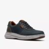 Craftwell Lace herresko i navyblåt læder Craftwell Lace herresko i navyblåt læder