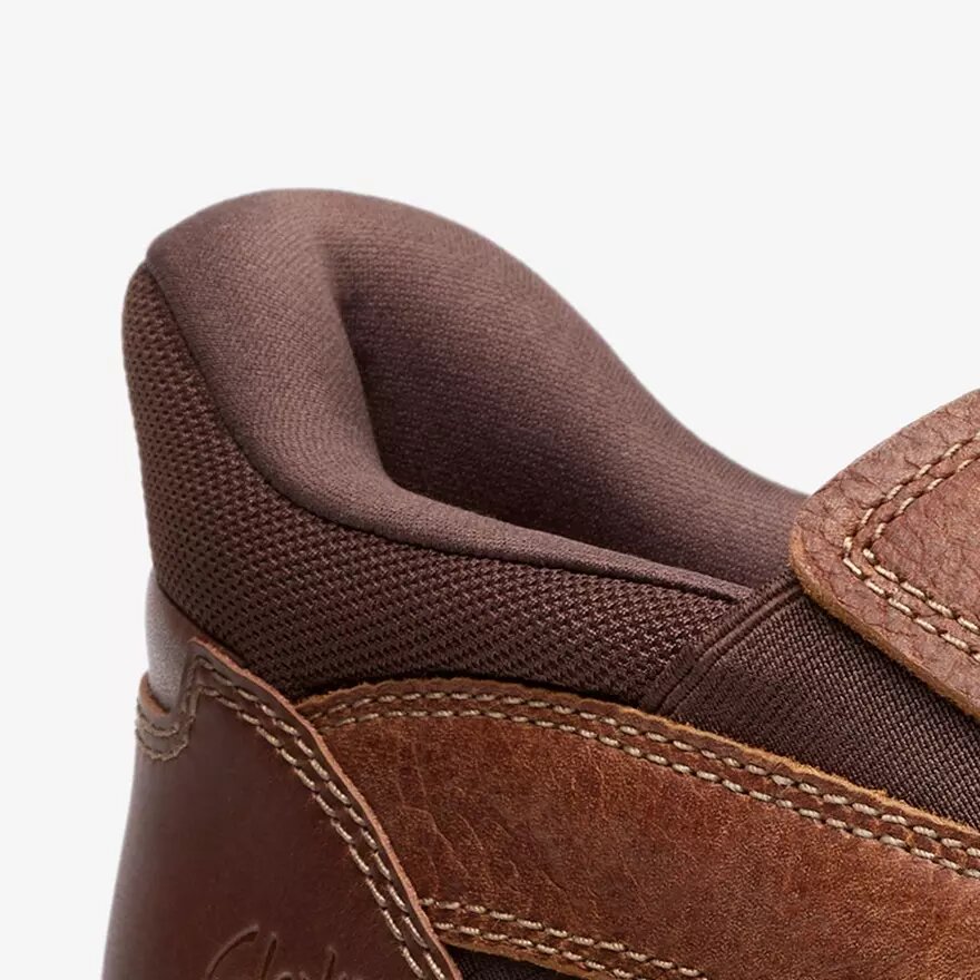 Craftwell Step brune Tumb slip-on-sko til mænd Craftwell Step brune Tumb slip-on-sko til mænd