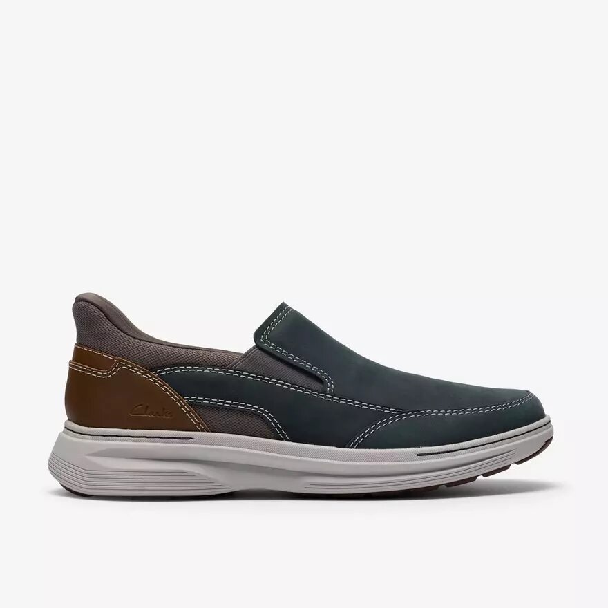 Craftwell Step Slip-on til mænd i marineblåt læder Craftwell Step Slip-on til mænd i marineblåt læder