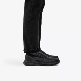 Craftwell Step sorte, tumlede Slip-ons til mænd Craftwell Step sorte, tumlede Slip-ons til mænd