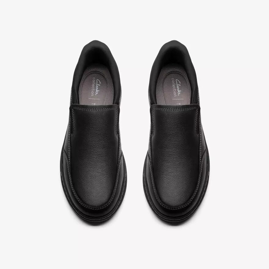 Craftwell Step sorte, tumlede Slip-ons til mænd Craftwell Step sorte, tumlede Slip-ons til mænd