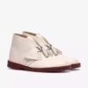 Desert Boot til mænd i hvidt læder Desert Boot til mænd i hvidt læder