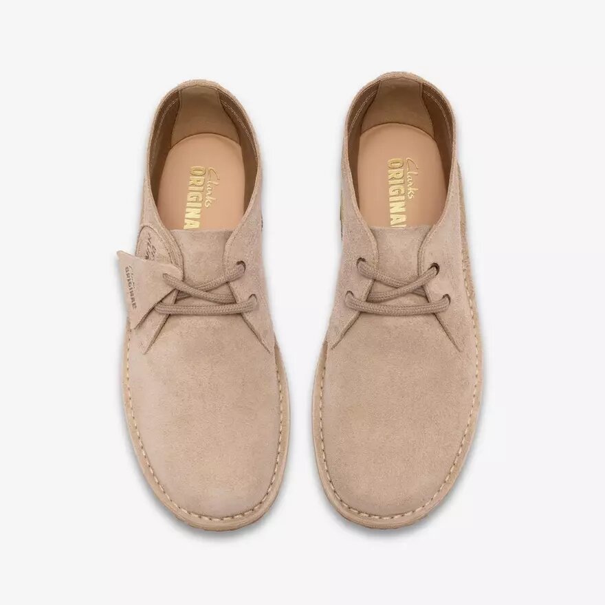 Desert Hunter sandfarvet ruskinds Desert Boot til mænd Desert Hunter sandfarvet ruskinds Desert Boot til mænd