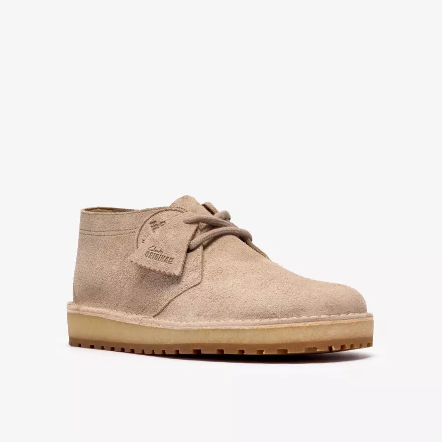 Desert Hunter sandfarvet ruskinds Desert Boot til mænd Desert Hunter sandfarvet ruskinds Desert Boot til mænd