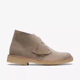 Desert støvler til kvinder i sandfarvet ruskind fra USA Desert støvler til kvinder i sandfarvet ruskind fra USA