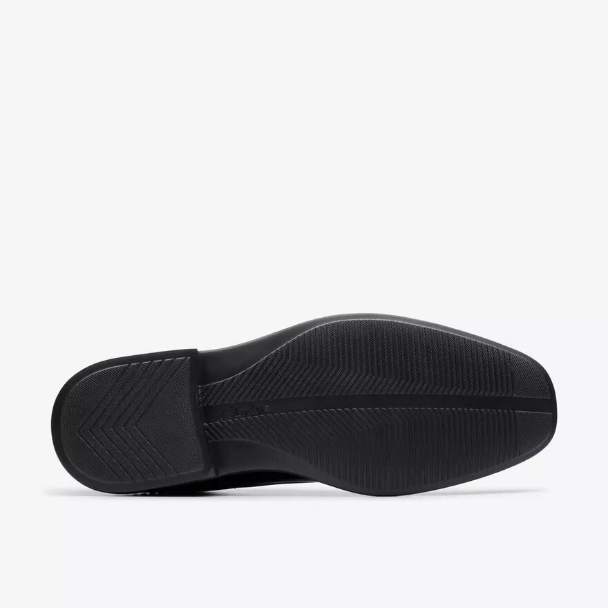 Dresslite Cap sort læder-Oxford til herre Dresslite Cap sort læder-Oxford til herre