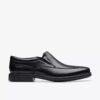 Dresslite Step sort læderloafer til herre Dresslite Step sort læderloafer til herre
