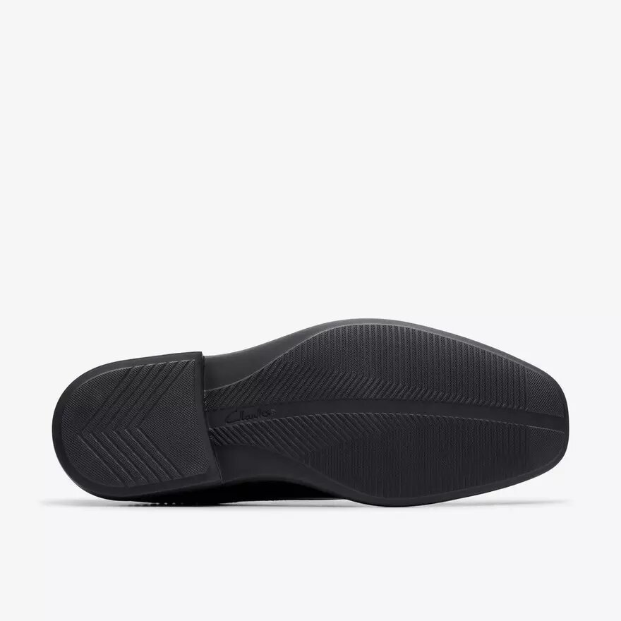 Dresslite Step sort læderloafer til herre Dresslite Step sort læderloafer til herre