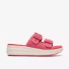 Drift Faye rosa kilehæle-sandaler til kvinder Drift Faye rosa kilehæle-sandaler til kvinder