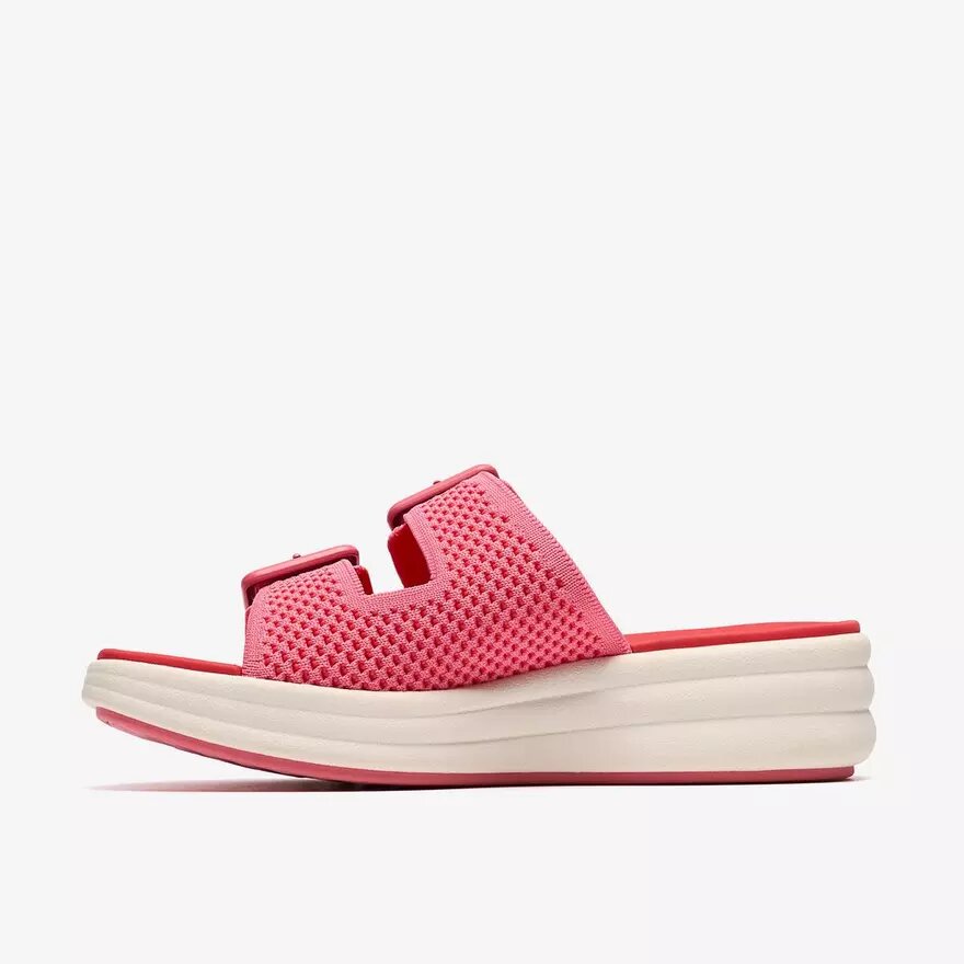 Drift Faye rosa kilehæle-sandaler til kvinder Drift Faye rosa kilehæle-sandaler til kvinder