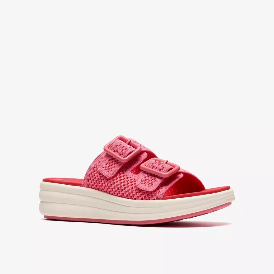 Drift Faye rosa kilehæle-sandaler til kvinder Drift Faye rosa kilehæle-sandaler til kvinder