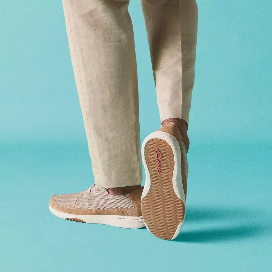 Easeway Lace Sand-kombinationsSneakers til mænd | clarks US Easeway Lace Sand-kombinationsSneakers til mænd | clarks US