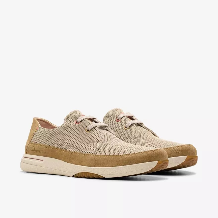 Easeway Lace Sand-kombinationsSneakers til mænd | clarks US Easeway Lace Sand-kombinationsSneakers til mænd | clarks US