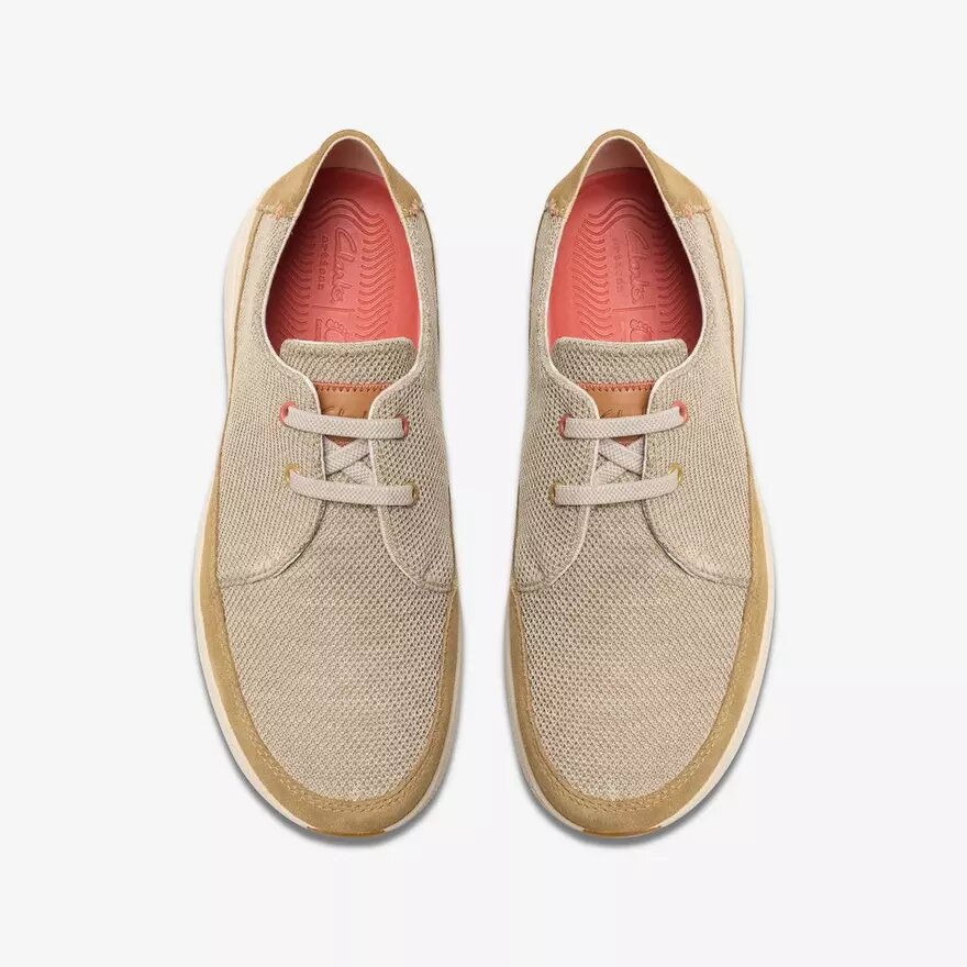 Easeway Lace Sand-kombinationsSneakers til mænd | clarks US Easeway Lace Sand-kombinationsSneakers til mænd | clarks US