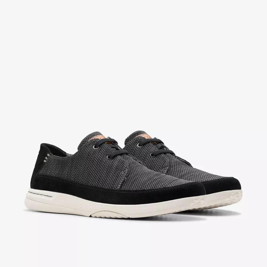 Easeway Lace sort kombinationssneaker til mænd Easeway Lace sort kombinationssneaker til mænd