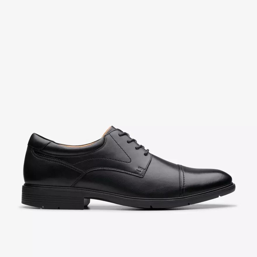 Eldredge Cap sorte læder-Oxfords til mænd | Clark’s Eldredge Cap sorte læder-Oxfords til mænd | Clark’s