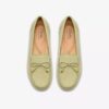 Elliotte Sail Sage nubuck-mokkasiner til kvinder Elliotte Sail Sage nubuck-mokkasiner til kvinder