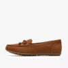 Elliotte Sail tan nubuck-mokkasiner til kvinder
