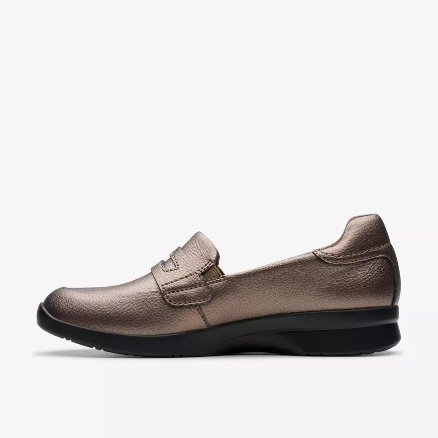 Ellowyn Penny Bronze Metallic slip-on-sko til kvinder Ellowyn Penny Bronze Metallic slip-on-sko til kvinder
