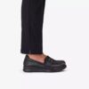 Ellowyn Penny sort læder-Slip-ons til kvinder Ellowyn Penny sort læder-Slip-ons til kvinder
