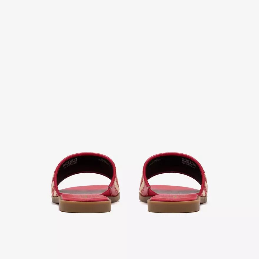 Erisia Strap2 lyserøde flade sandaler til kvinder Erisia Strap2 lyserøde flade sandaler til kvinder