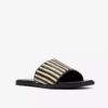 Erisia Strap2 sorte flade sandaler til kvinder