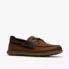 Flexway 2Eye sejlersko til mænd i brun nubuck Flexway 2Eye sejlersko til mænd i brun nubuck