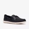 Flexway 2Eye sejlersko til mænd i marineblå nubuck Flexway 2Eye sejlersko til mænd i marineblå nubuck