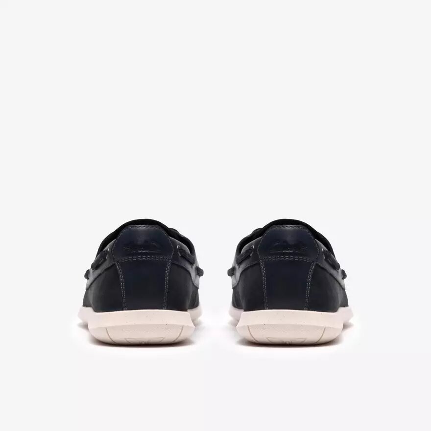 Flexway 2Eye sejlersko til mænd i marineblå nubuck Flexway 2Eye sejlersko til mænd i marineblå nubuck