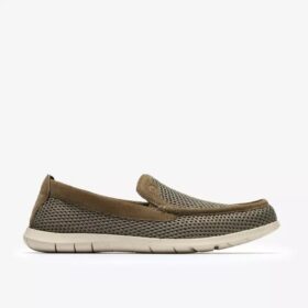 Flexway Step Olive strikkede Slip-ons til mænd Flexway Step Olive strikkede Slip-ons til mænd