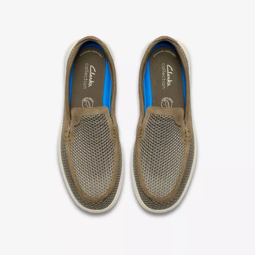 Flexway Step Olive strikkede Slip-ons til mænd Flexway Step Olive strikkede Slip-ons til mænd
