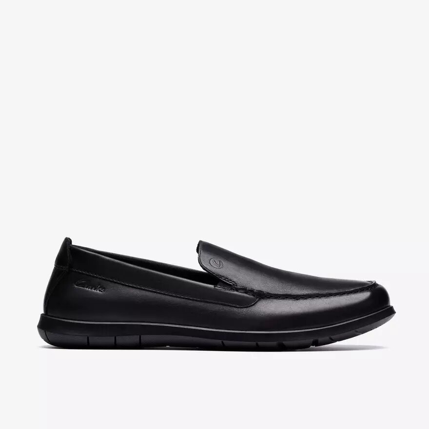 Flexway Step sorte glatte Loafers Flexway Step sorte glatte Loafers