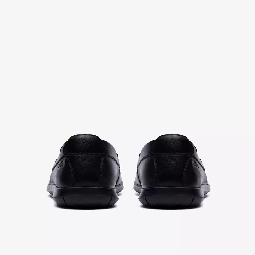 Flexway Step sorte glatte Loafers Flexway Step sorte glatte Loafers